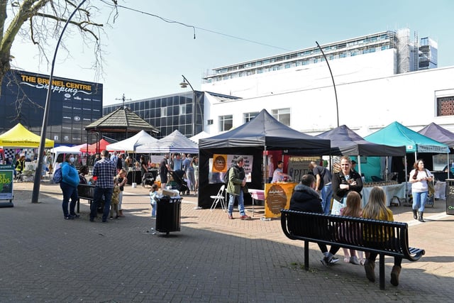 The event was supported by more than 30 businesses displaying local produce and crafts