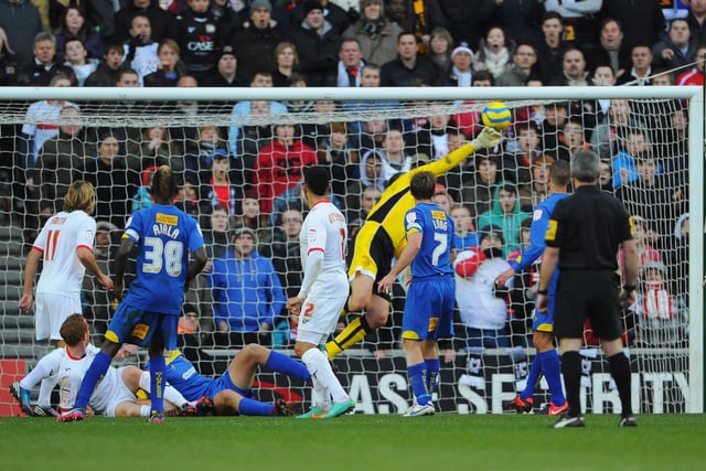 Jon Ostemobor's 'Heel of God' won it for MK Dons in stoppage time