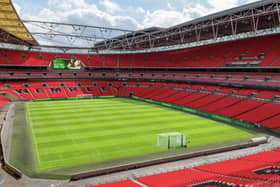 A pristine looking Wembley Stadium pitch (photo: Greene King)