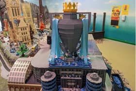 LEGOLAND Discovery Centre Manchester has honoured the Blues title winning triumph in brick form