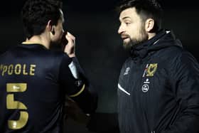 Regan Poole left Dons for Lincoln in January