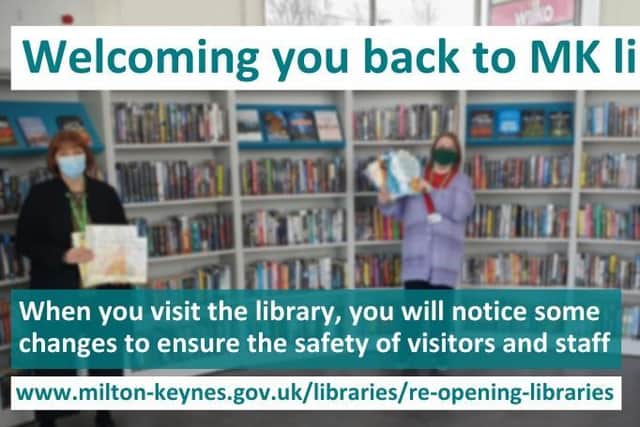 Libraries in MK re-open today