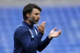 Danny Cowley took over at Portsmouth last month