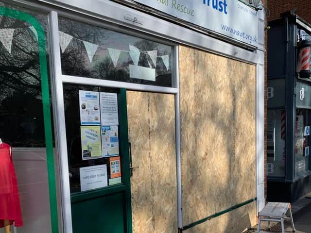 Milton Keynes charity forced to shut after car collides with shop | Milton Keynes Citizen Milton Keynes charity forced to shut after car collides with shop | Milton Keynes Citizen