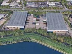 Artist's impression of the new warehouses. Photo: GLP