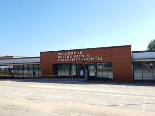 Milton Keynes University Hospital closed its vaccination centre