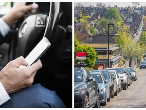 don't use your mobile phone unless your car is parked