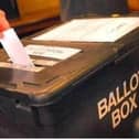 A ballot box