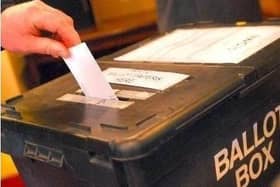 A ballot box