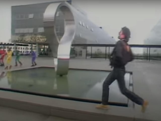 This part of the video was shot just outside the centre