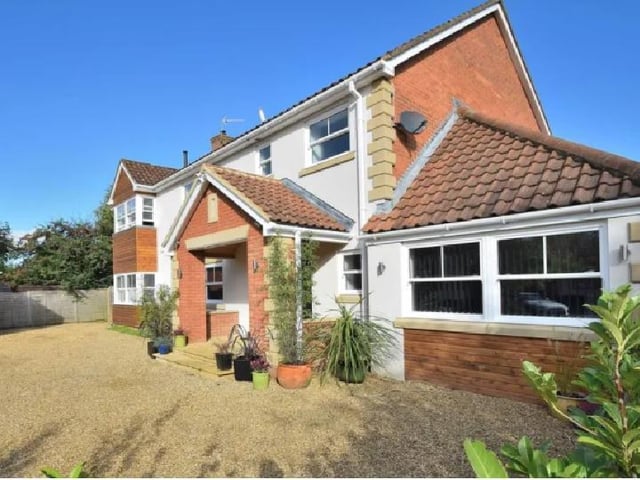 Bids have been made for this secluded Milton Keynes home
