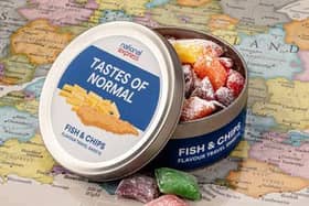The fish and chip flavour sweets