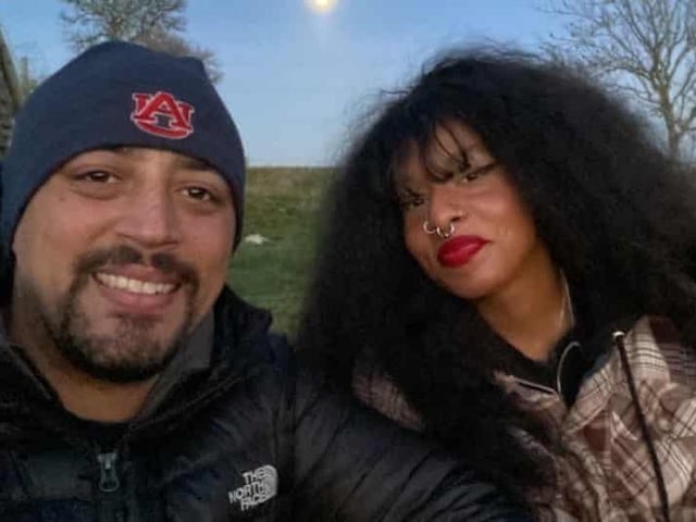 Aaron and Chloe. Photo: social media