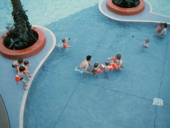 Bletchley leisure centre pool in the 1970s. Photo: Living Archive