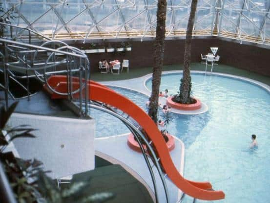 Who remembers Bletchley leisure centre pool? Photo: Living Archive