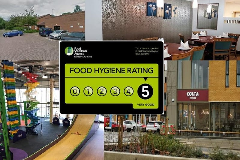 Among the places in Milton Keynes with a five star food rating