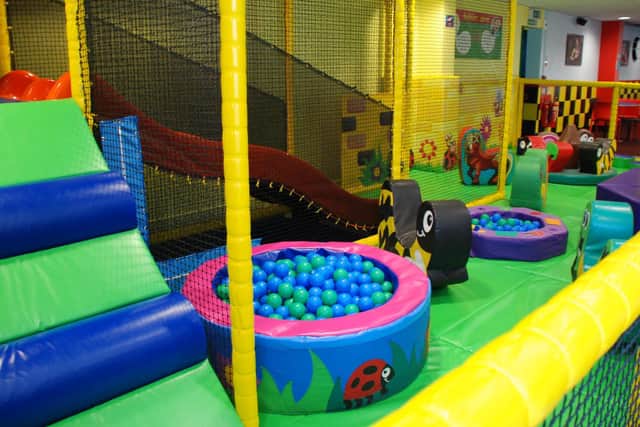 The toddler area at 360 Play