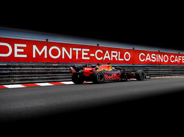 Max Verstappen at Monaco in 2019