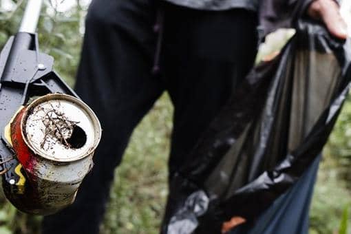 You can pick up a litter picker for free in MK