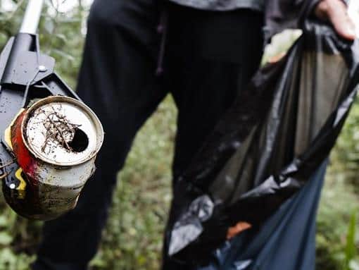 You can pick up a litter picker for free in MK