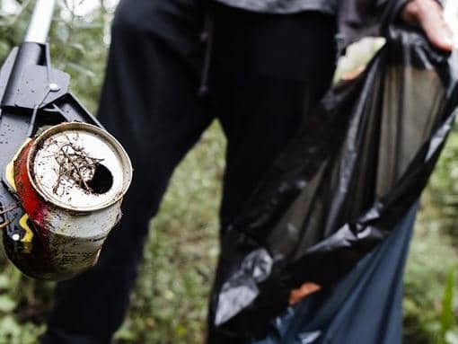 You can pick up a litter picker for free in MK