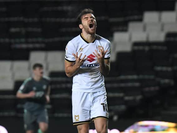 Scott Fraser has been linked with a move away from MK Dons this summer