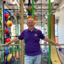 Chris Walthew,, co-owner of Climb Quest in Milton Keynes