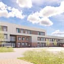 Artist's impression of the new school