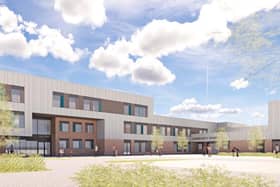 Artist's impression of the new school