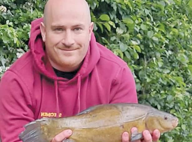 Jamie Boomer's 4-1 canal tench