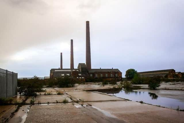 Stewartby brickworks before the blaze