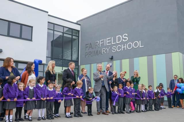 Fairfields primary school opened in 2017