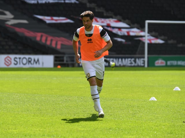 Andrew Surman is one of five players out of contract this summer to be offered new deals at Stadium MK