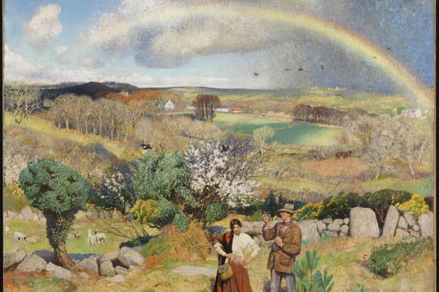 Dame Laura Knight, Spring in Cornwall, Oil on canvas 1914-35, Tate (c) Tate Images