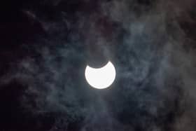 The eclipse in MK this morning. Photo: Gill Prince Photography