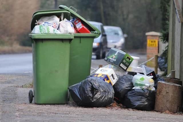 Tories fear overspill rubbish will be banned
