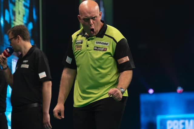 Michael van Gerwen - pic: Lawrence Lustig/PDC