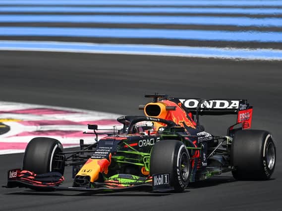 Max Verstappen was third fastest on Friday morning