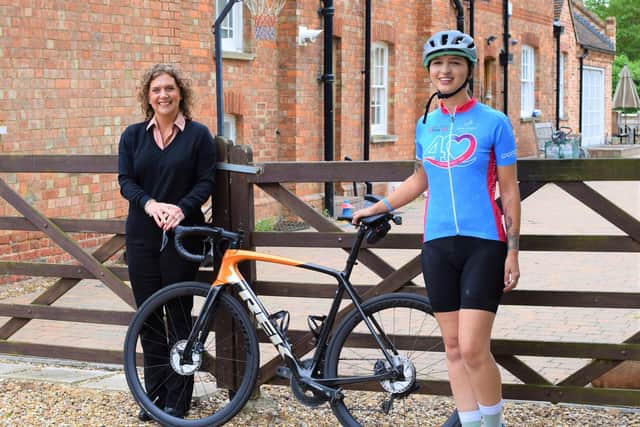 Hannah Ingram-Moore, Captain Sir Tom’s daughter, is thrilled to be supporting the challenge