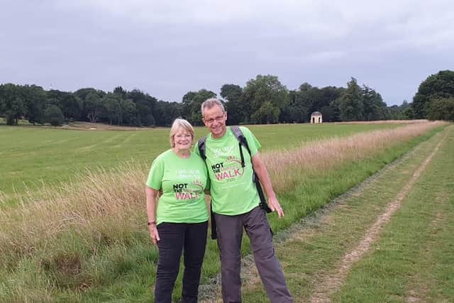 Two walkers from last year's event