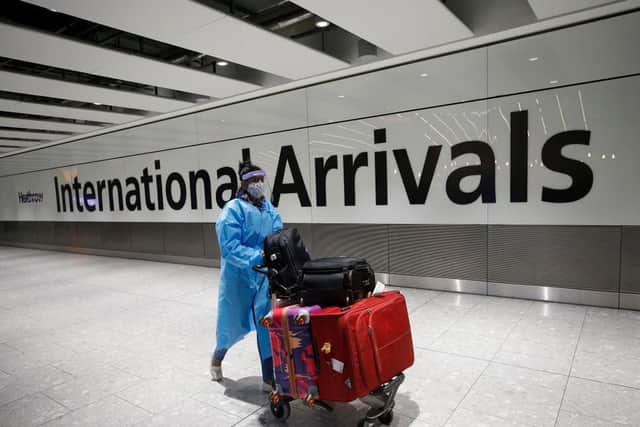 Travellers arriving from red list countries must quarantine for 10 days in an approved hotel