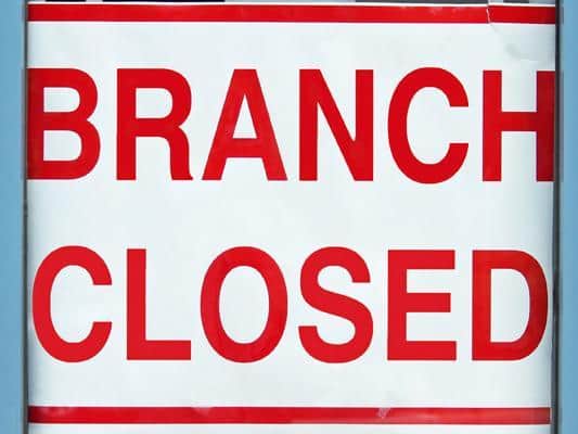 The branch will close tomorrow (Thursday)