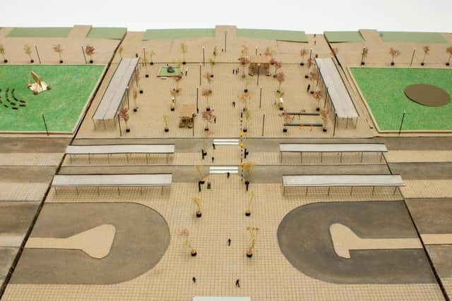 Artists' impression of the new Station Square project