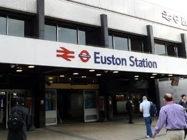 Commuters are stuck in London with trains unable to leave Euston
