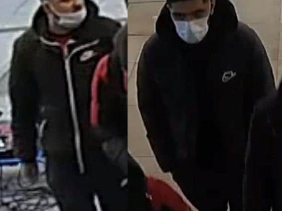 Police officers believe these two man help with their investigation