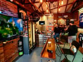 Joel McCormick's home bar