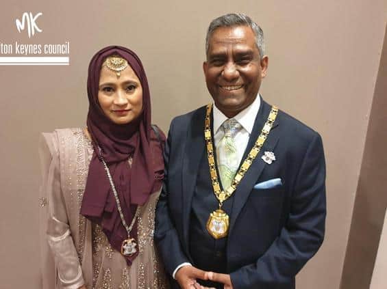 Mayor Mohammed Khan and Mayoress Lilipa Aktar