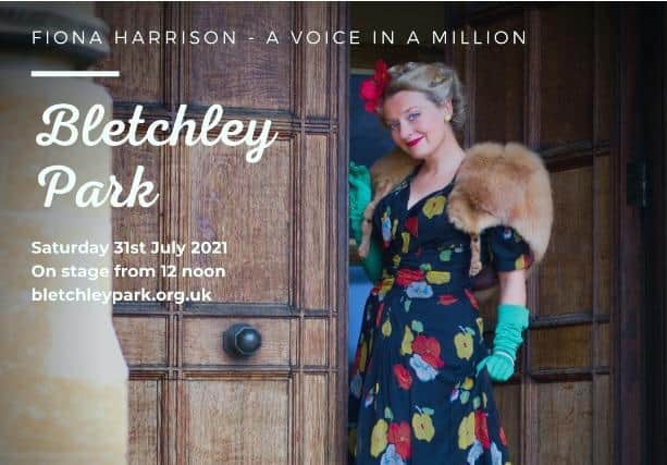 Fiona Harrison is set to take centre stage at Bletchley Park