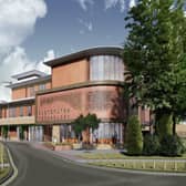 An artistic mock-up of the design by GSSArchitecture