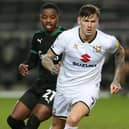 Ben Gladwin in action for MK Dons